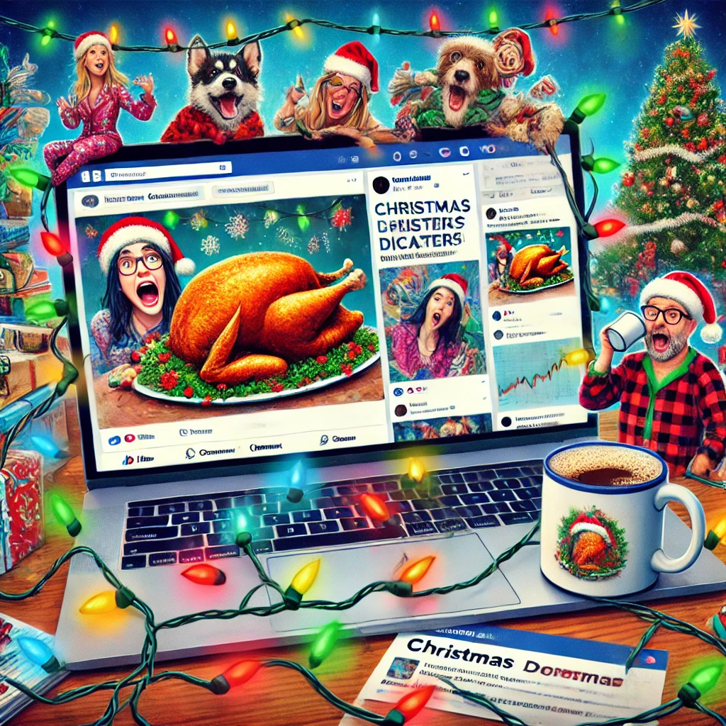 Surviving Facebook at Christmas: How to Outshine Matching Pajamas and Turkey Pics Like a Social Media Pro!”